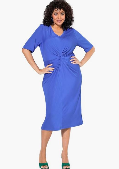 Vestido escote V