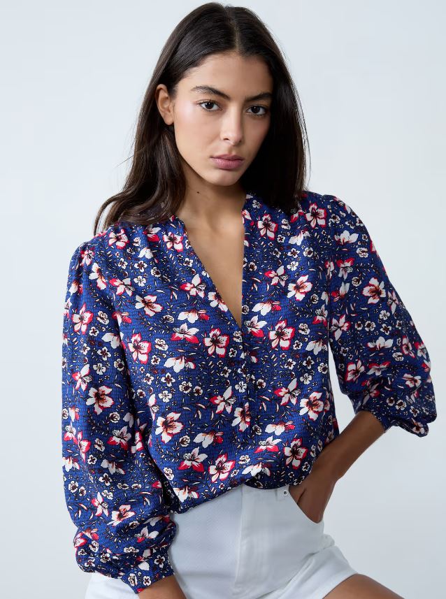 Blusa con estampado