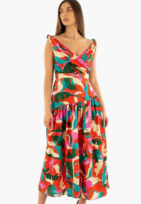 Vestido multicolor