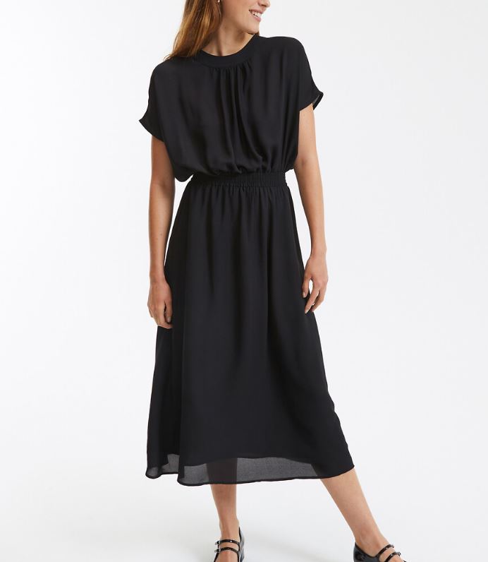 Maxivestido acampanado