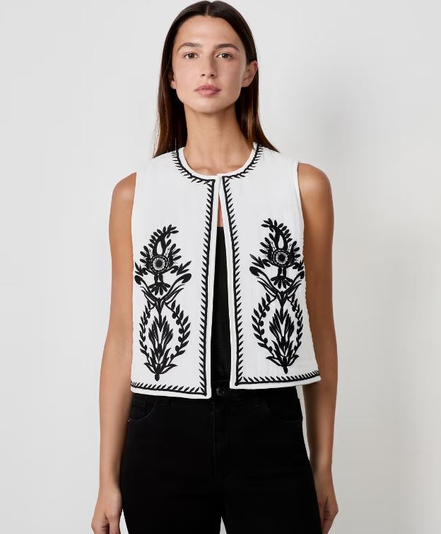 Chaleco estampado