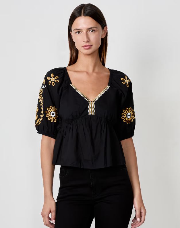 Blusa bordada