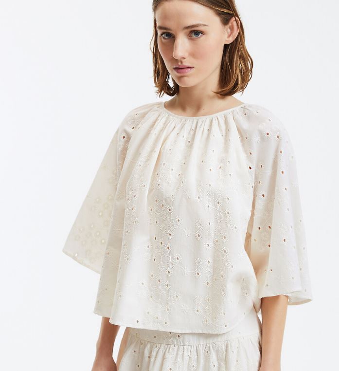 Blusa en bordado