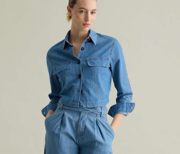Camisa boxy fit