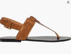 Sandalias de piel