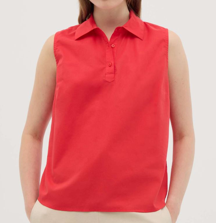 Camisa sin mangas