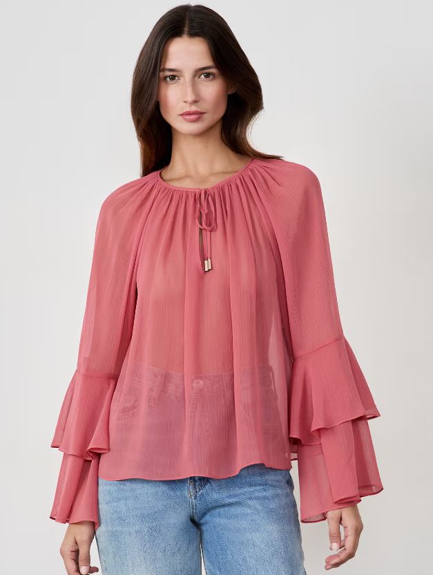 Blusa con mangas