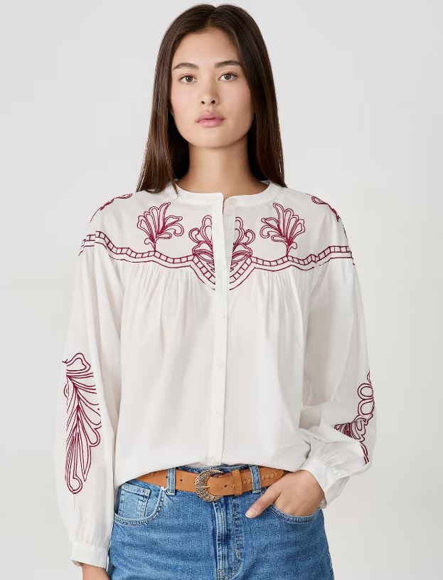 Camisa bordada