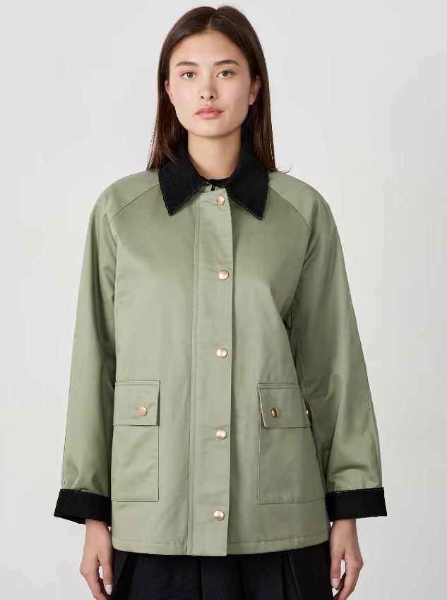 Chaqueta cuello terciopelo
