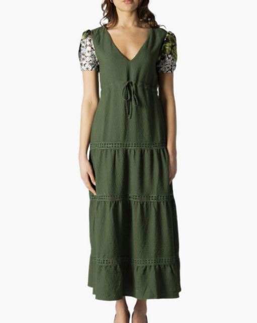 Vestido verde casual