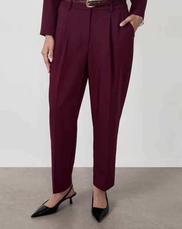 Pantalón corte zanahoria