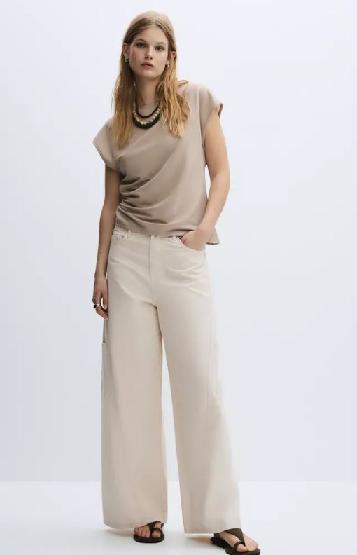 Pantalón wide leg
