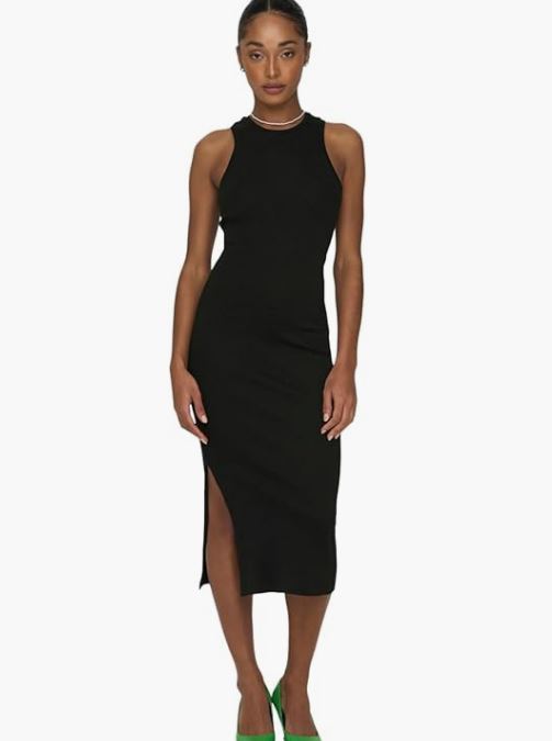 Vestido punto midi