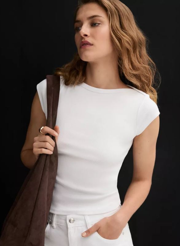Camiseta canalé