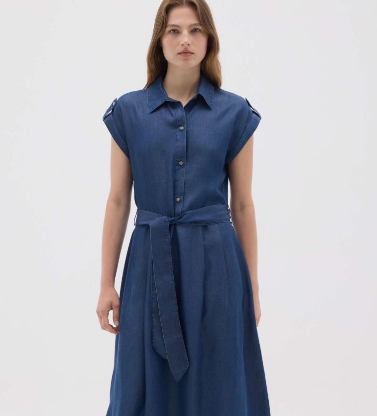 Vestido camisero