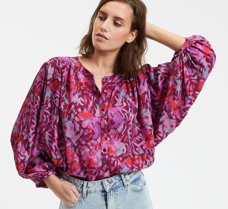 Camisa cuello mao
