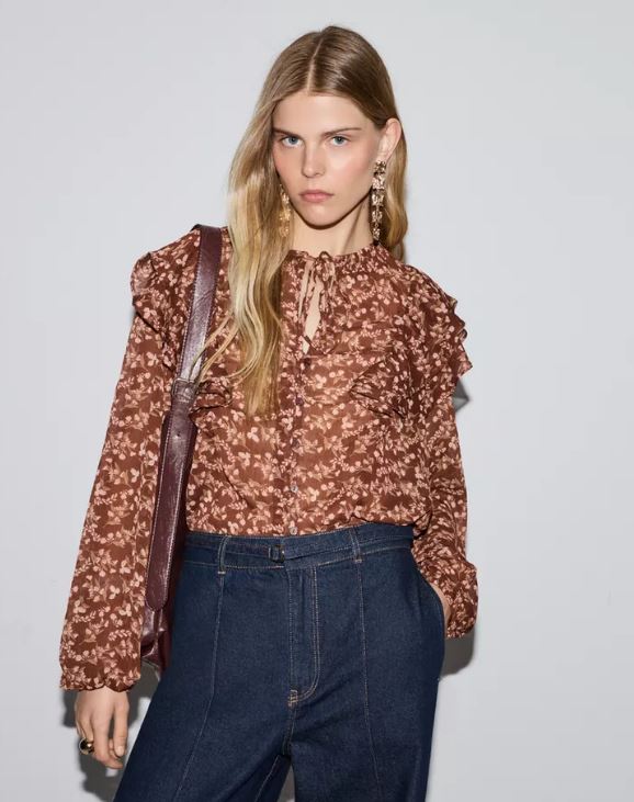 Camisa volantes