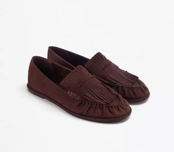 Mocasín flecos