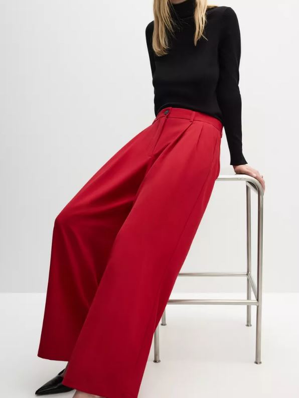 Pantalón wide leg