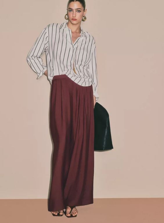Pantalón satinado