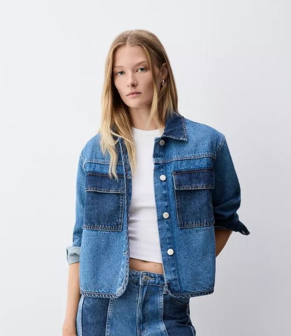 Sobrecamisa denim
