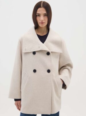 Abrigo corte regular