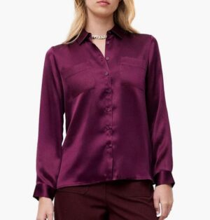 Blusa color vino