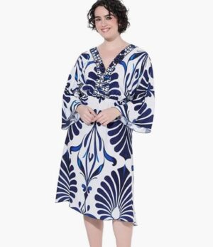 Vestido escote V