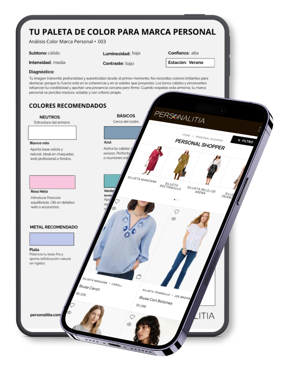 Personalitia - Informe IA Colorimetría verano